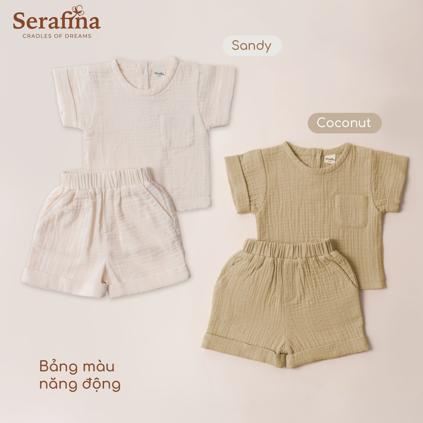 Bộ áo quần Ringo Set dành cho bé trai và bé gái (0M-3Y)