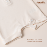 Kumo Bodysuit cúc đũng tiện lợi dành cho bé trai và bé gái (0M-3Y)