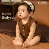 Kumo Bodysuit cúc đũng tiện lợi dành cho bé trai và bé gái (0M-3Y)