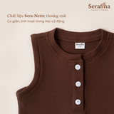 Kumo Bodysuit cúc đũng tiện lợi dành cho bé trai và bé gái (0M-3Y)