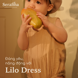 Bodysuit Lilo đáng yêu năng động dành cho bé (0M-3Y)