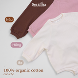 Bộ Poca Bodysuit tay dài cho bé trai và bé gái (0M-3Y)