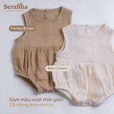 Bodysuit Lilo đáng yêu năng động dành cho bé (0M-3Y)