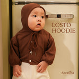 Áo chống nắng, mặc phòng điều hoà Lotso Hoodie cho bé gái và bé trai (0M-3Y)