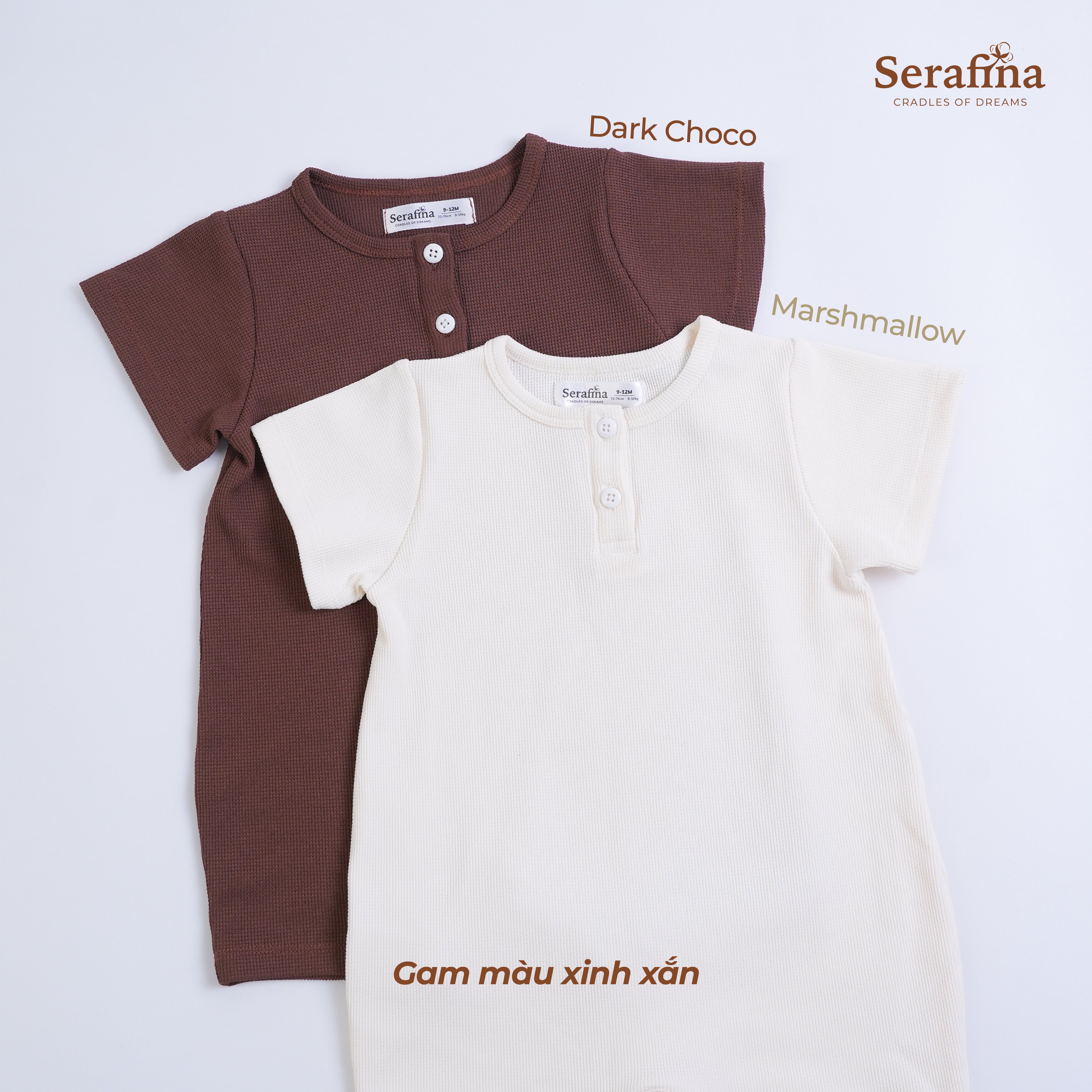 Bộ Romper Bodysuit cho bé trai và bé gái 0M-3Y