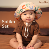 Bộ áo quần Soliko Set ngày hè dành cho bé trai và bé gái (0M-3Y)