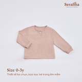 Áo dài tay Tabi Pullover cho bé trai, bé gái (0M-3Y)