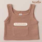 Áo ba lỗ Dorae Shirt dành cho bé trai và bé gái (0M-3Y)