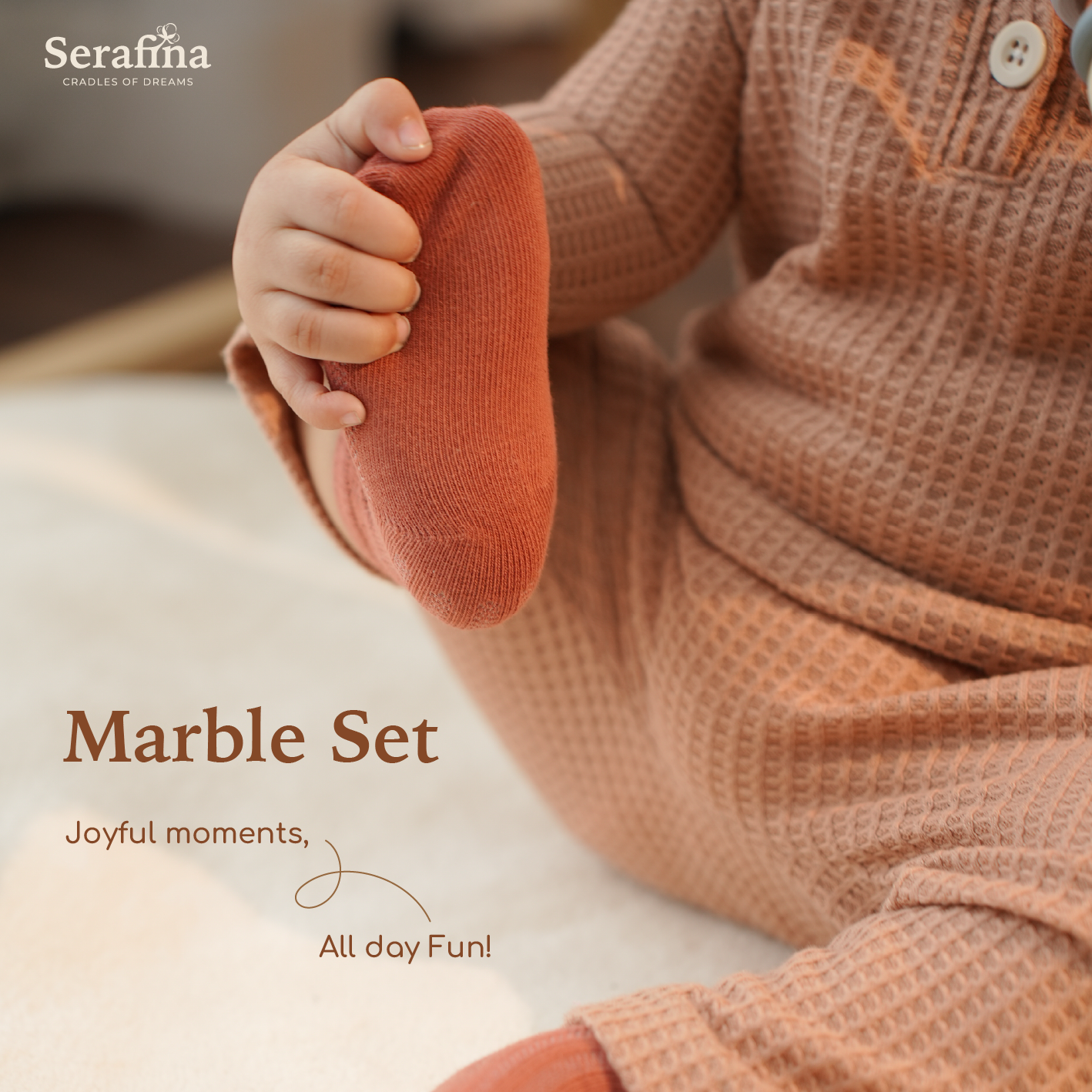Bộ áo quần Marble Set dành cho bé trai và gái (0M-3Y)