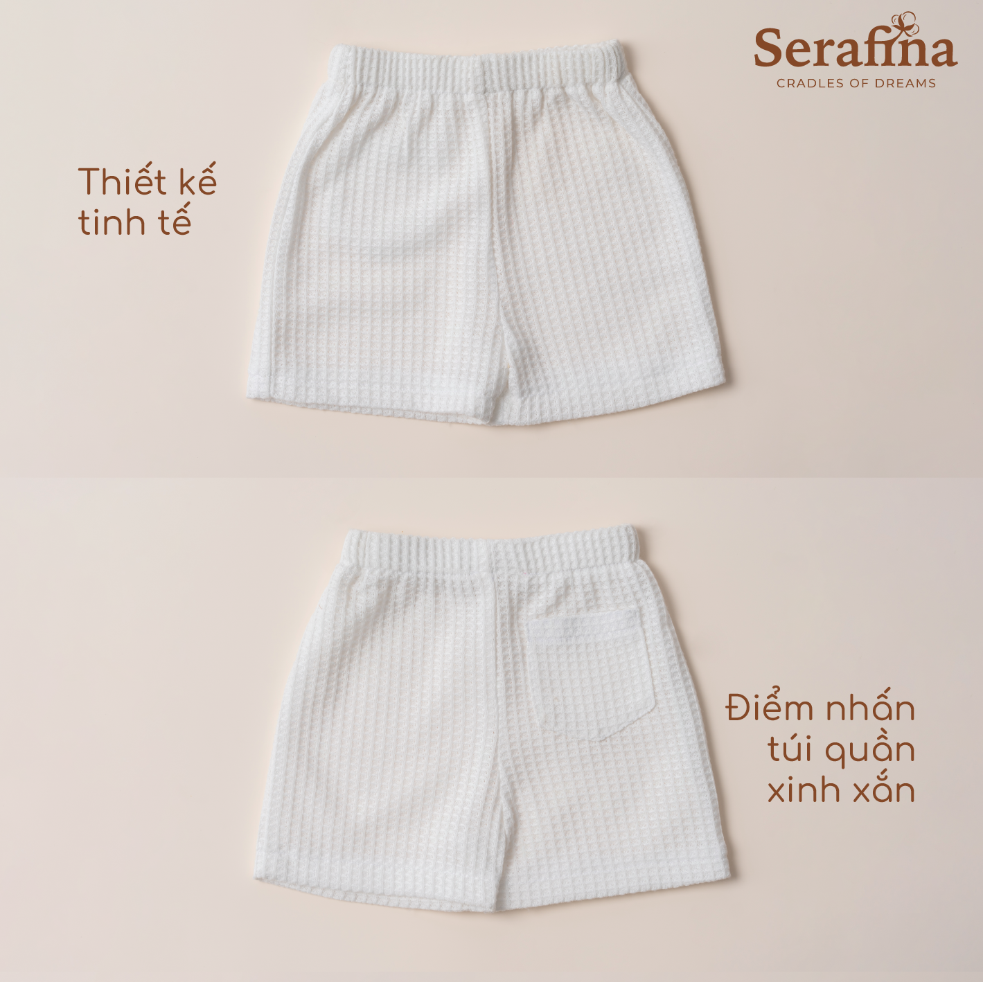 Quần đùi Hinata Short dành cho bé trai và bé gái (0M-3Y)