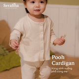 Áo Pooh Cardigan duyên dáng và ngọt ngào cho bé (0M-3Y)