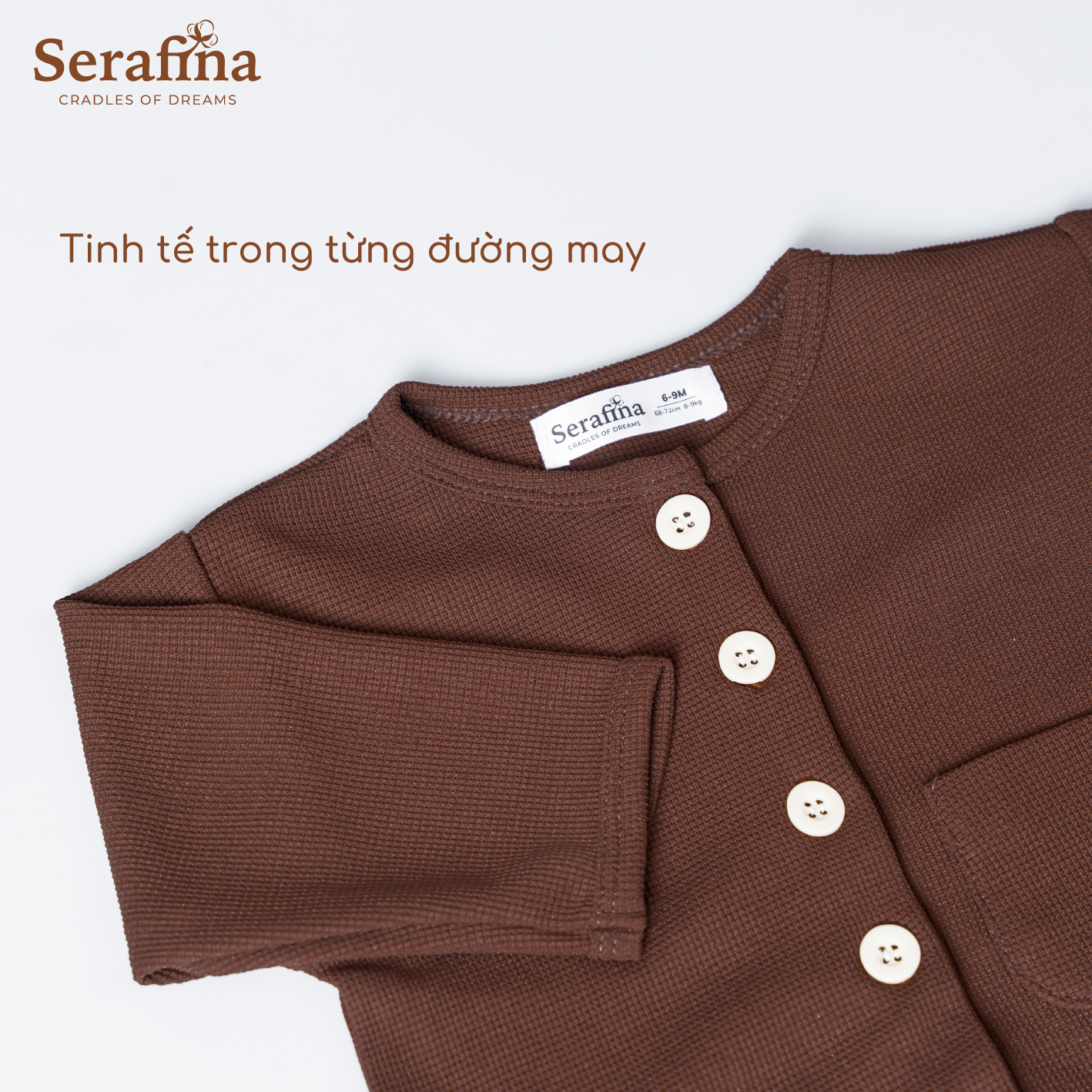Áo Piget Cardigan dành cho bé trai và bé gái (0M-3Y)