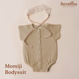 Bodysuit Momiji thoáng mát dành cho bé gái và bé trai (0M-3Y)