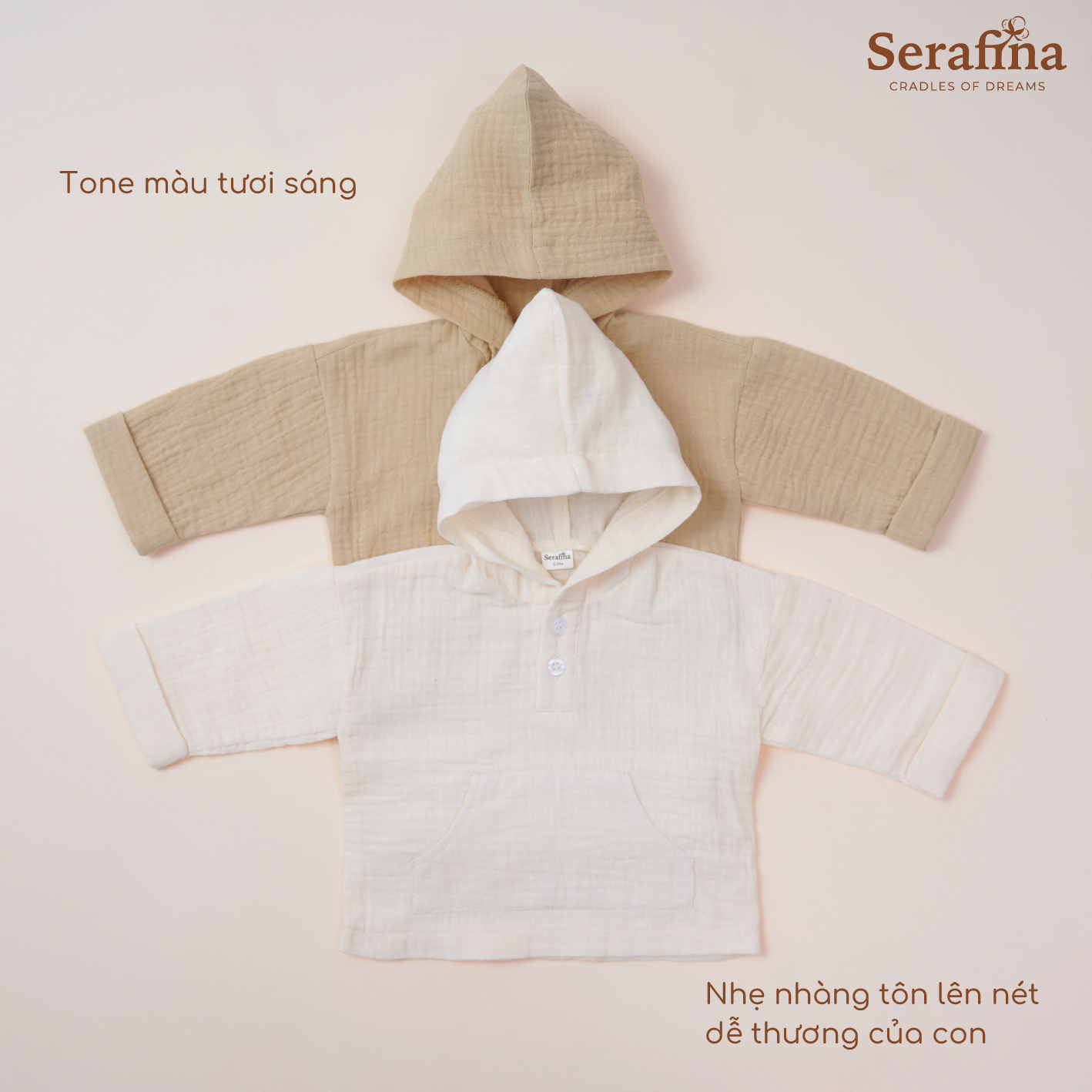 Áo chống nắng, áo mặc phòng điều hoà Doki Shirt (0M-3Y)