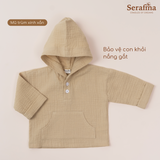 Áo chống nắng, áo mặc phòng điều hoà Doki Shirt (0M-3Y)