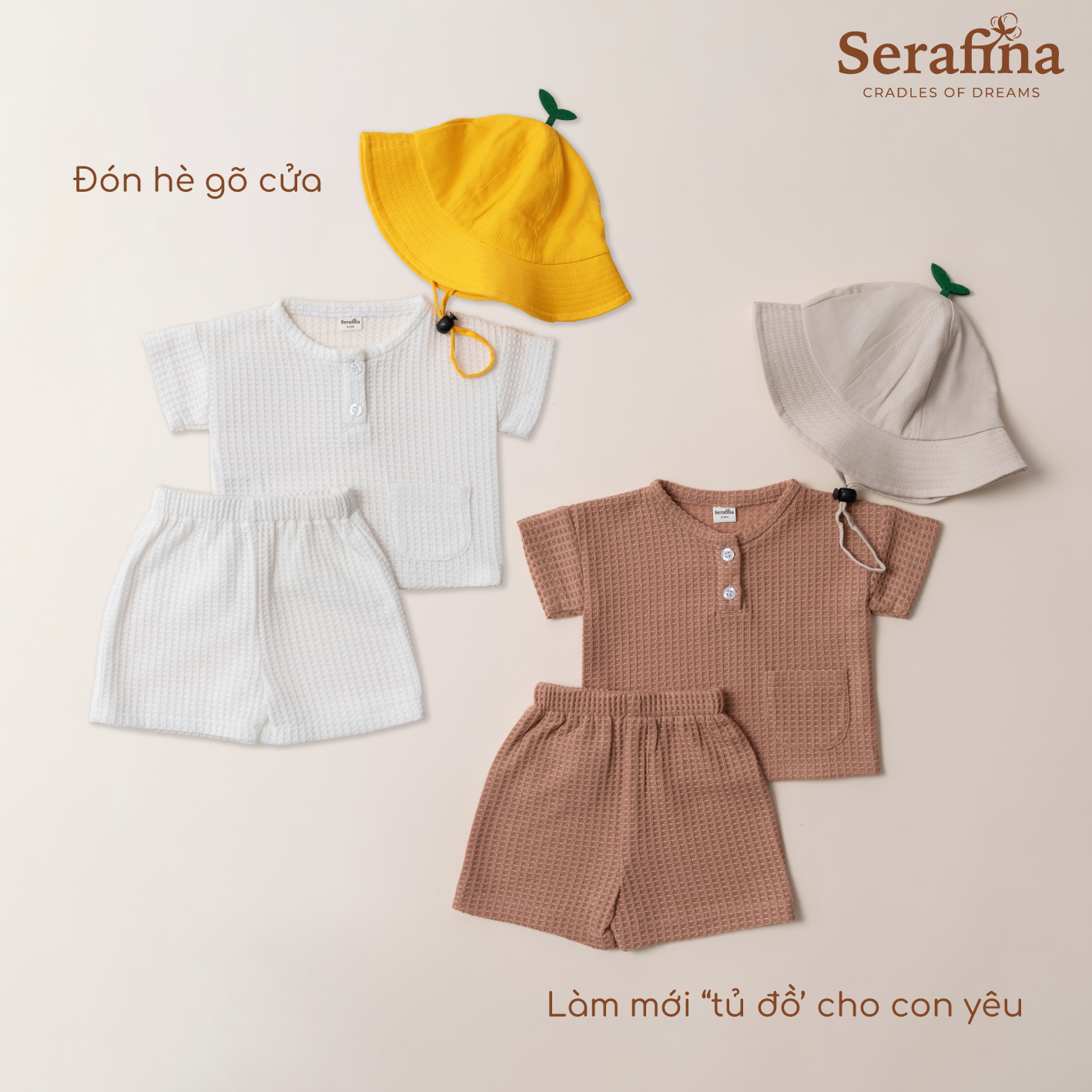 Áo cộc tay Sora Shirt dành cho bé trai và bé gái (0M-3Y)
