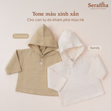 Áo chống nắng, áo mặc phòng điều hoà Doki Shirt (0M-3Y)