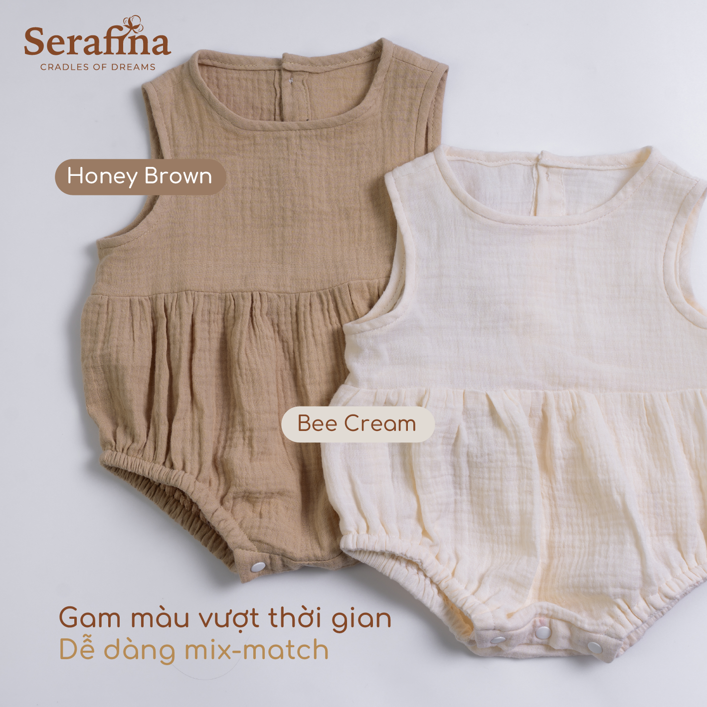 Bodysuit Lilo đáng yêu năng động dành cho bé (0M-3Y)