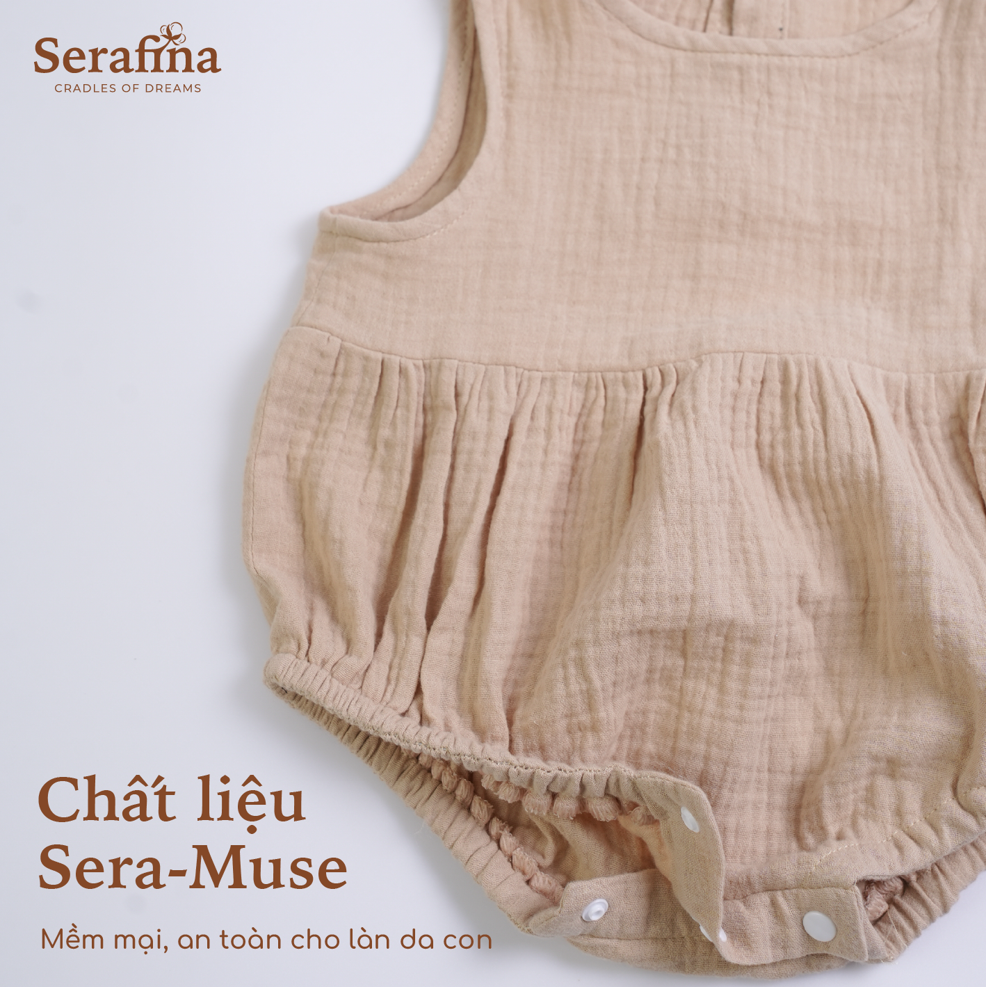 Bodysuit Lilo đáng yêu năng động dành cho bé (0M-3Y)