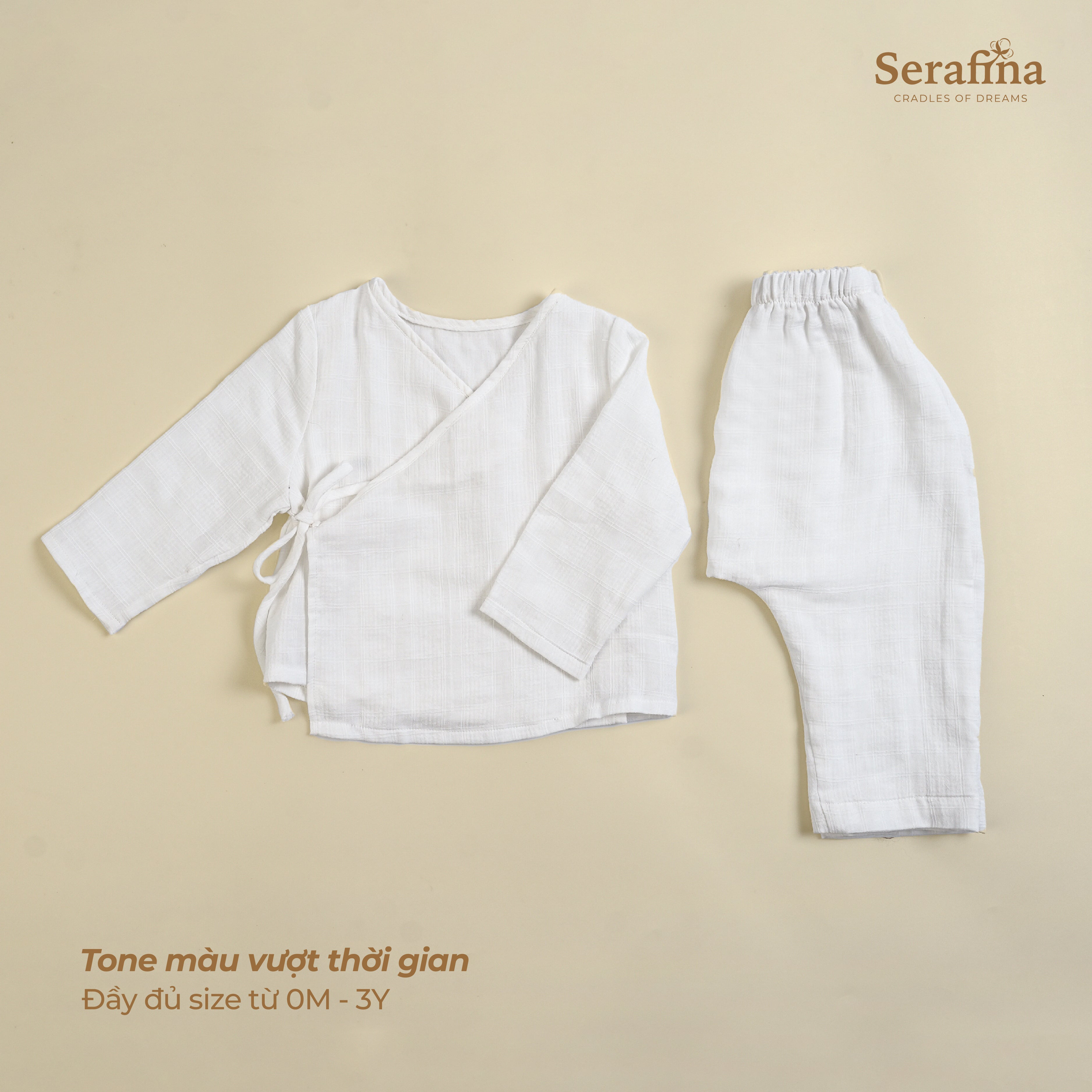 Bộ áo quần pijama Aroma Set cho bé trai và bé gái (6M-3Y)