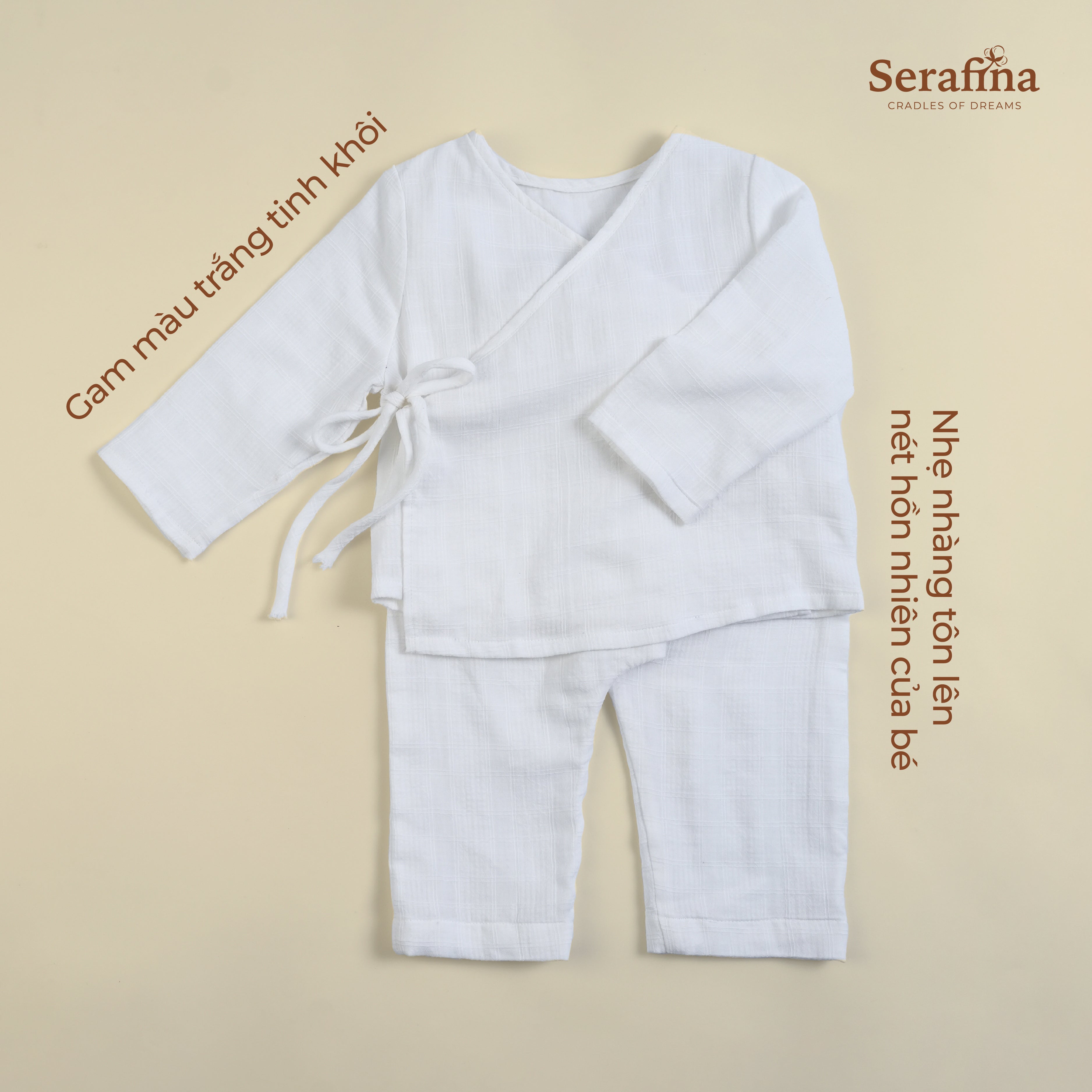 Bộ áo quần pijama Aroma Set cho bé trai và bé gái (6M-3Y)