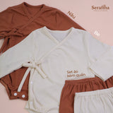 Đồ bộ Meena Set êm ái dành cho bé trai và bé gái (0M-3Y)