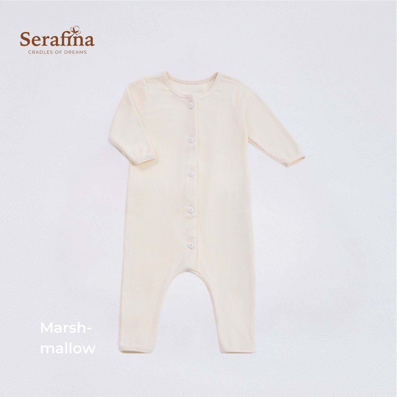 Bộ liền thân Nora Sleepsuit tay dài cho bé trai và bé gái (0M-3Y)