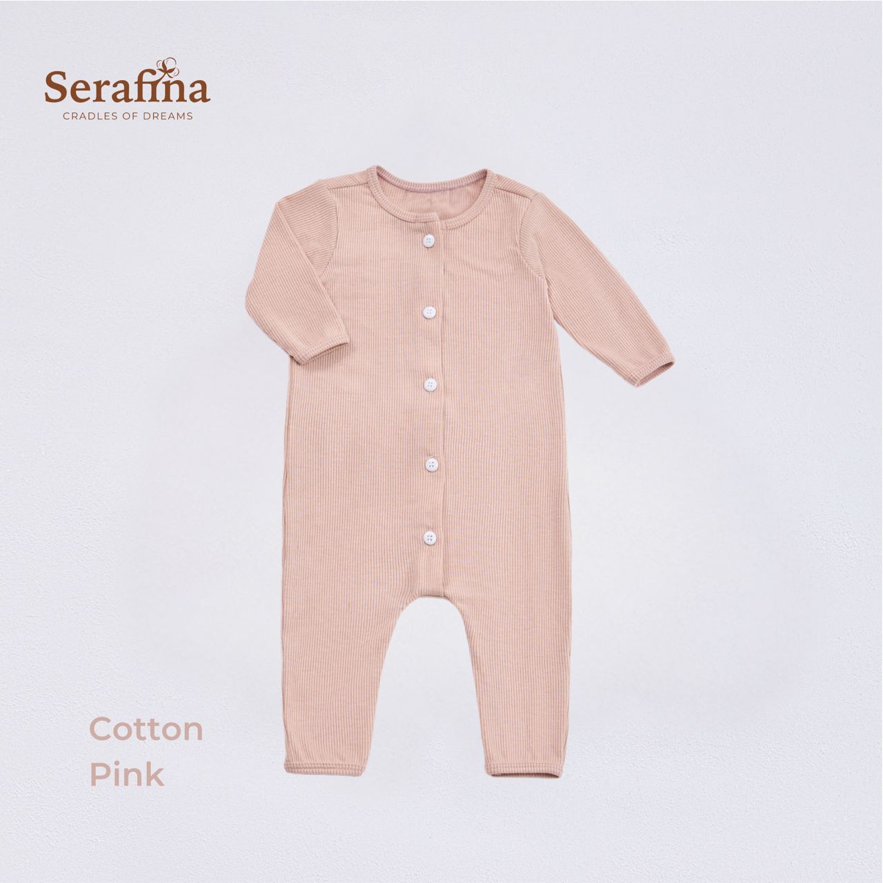 Bộ liền thân Nora Sleepsuit tay dài cho bé trai và bé gái (0M-3Y)