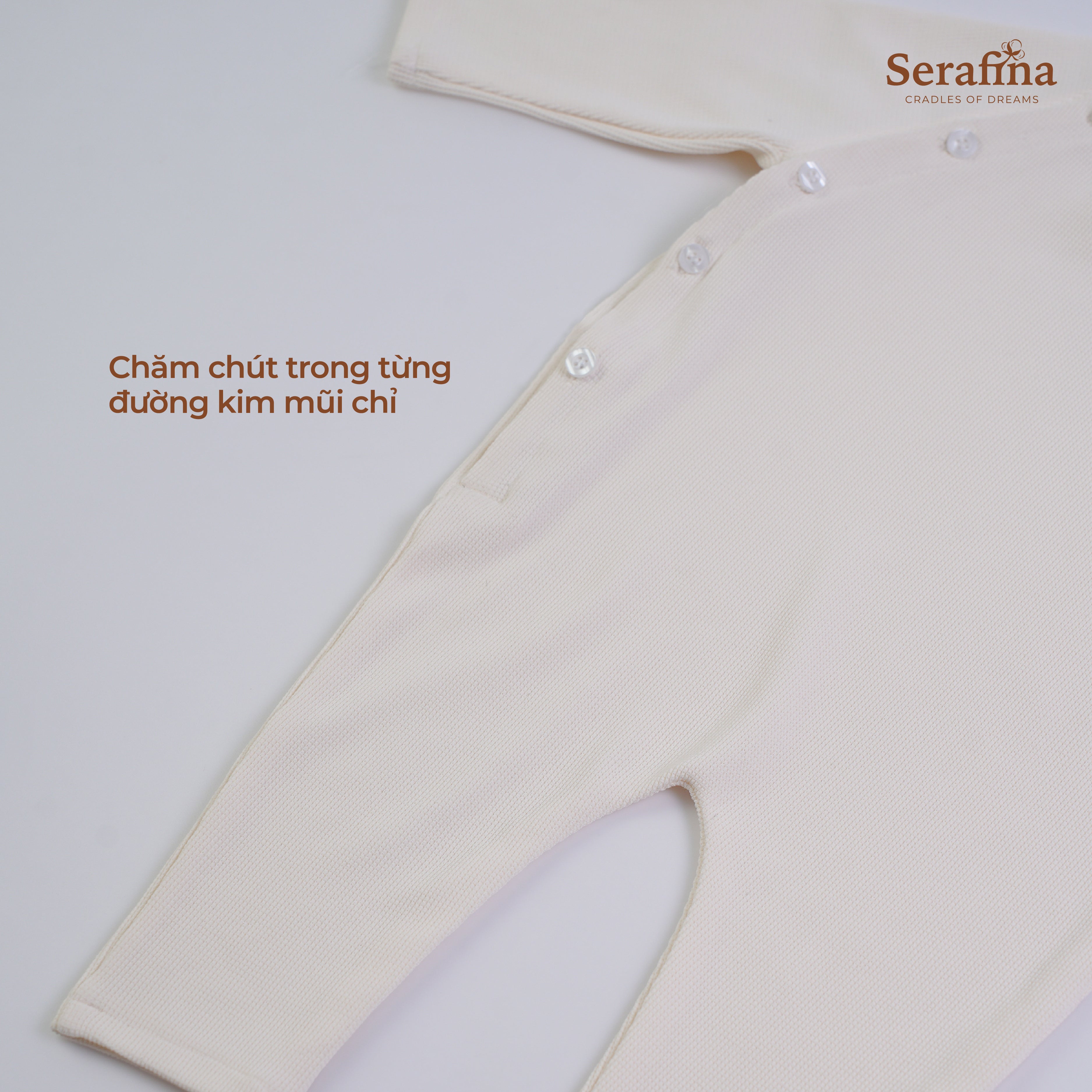 Bộ liền thân Pombee Sleepsuit cho bé trai và bé gái (0M-3Y)