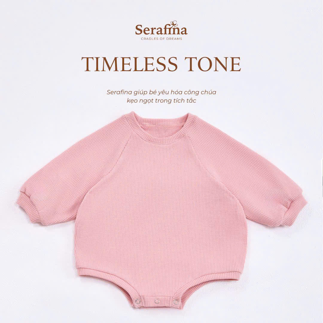 Bộ Poca Bodysuit tay dài cho bé trai và bé gái (0M-3Y)